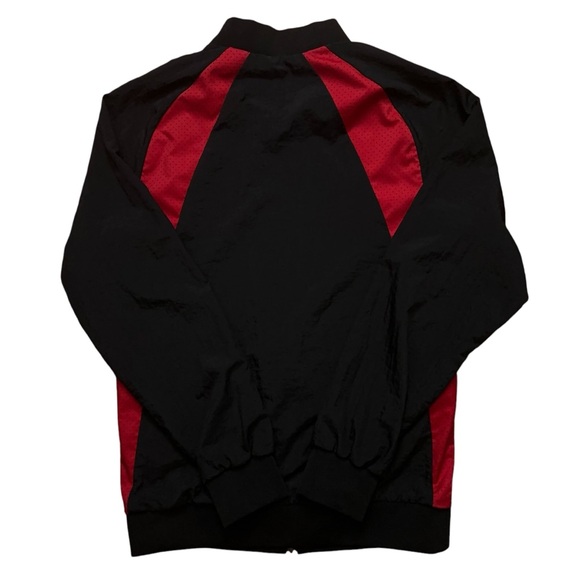 Nike Jacket Mens Size S Air Jordan Sportswear Wings Woven Muscle Full-Zip Black - Picture 2 of 6